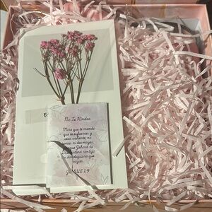 Pink Floral Gift Box